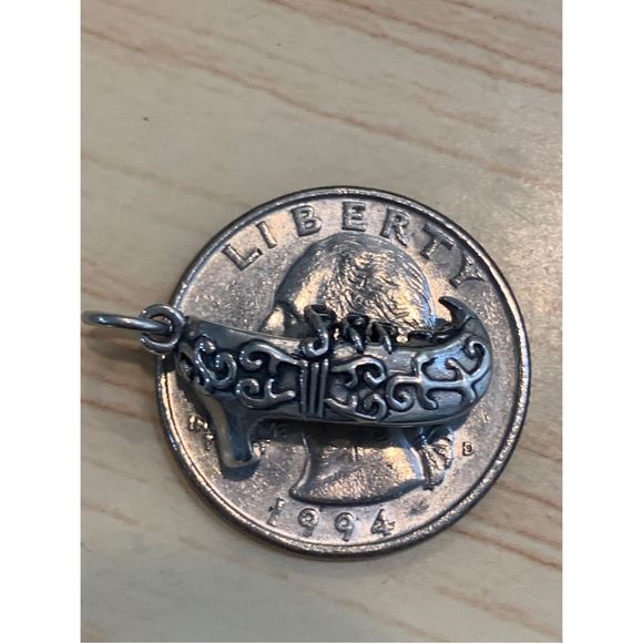 Vintage .925 Elf High Heel Shoe #shoe collector - Picture 3 of 6